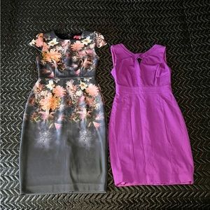Designer Dress Bundle, Women Size 0, Classiques Entier, Betsey Johnson, Bodycon